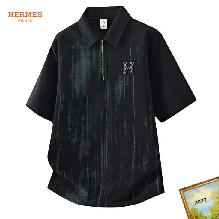 Picture of Hermes Polo Shirts Short _SKUHermesM-4XL25tr13827210
